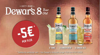Carrefour Dewar's 8 Year Old aanbieding