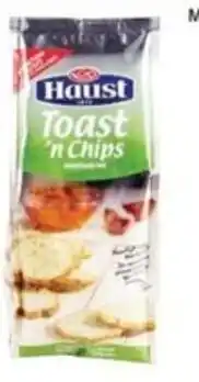 Colruyt Haust Toast 'n Chips Knoflook 125 g aanbieding