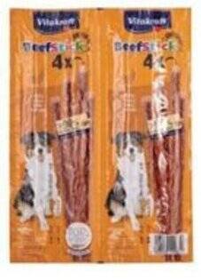 Colruyt Vitakraft beefsticks Kalkoen 4 stuks aanbieding
