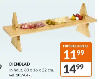 Charcuterie plankje 60 cm