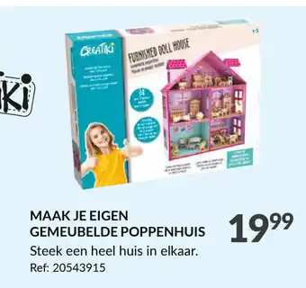 Creatiki maak je eigen gemeubelde poppenhuis
