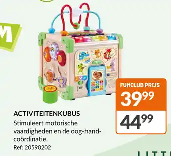 Vtech houten activiteitenkubus speelpret nl