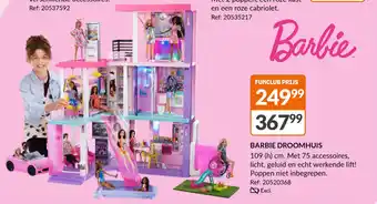 Barbie dreamhouse poppenhuis met zwembad