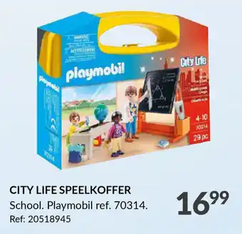 Playmobil city life school speelkoffer