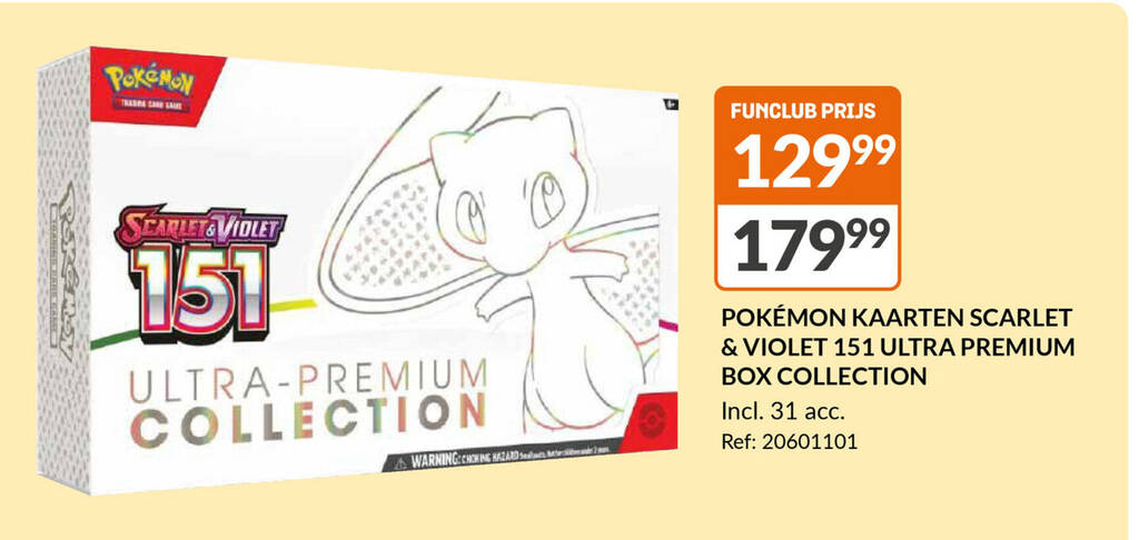 POKÉMON KAARTEN SCARLET & VIOLET 151 ULTRA PREMIUM BOX COLLECTION