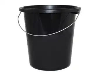 Hubo Curver simply emmer 10l zwart aanbieding
