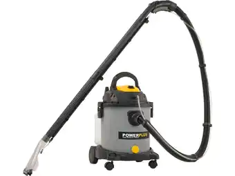 Hubo Powerplus powx326 stofzuiger/tapijtreiniger met zak nat/droog 1600w 20l aanbieding