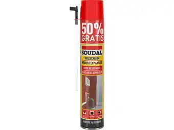 Soudal pu-schuim 750ml