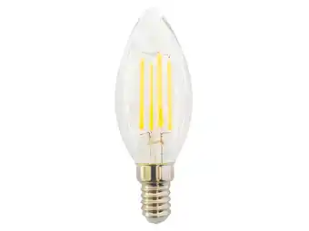 Hubo Led kaarslamp filament e14 2w aanbieding