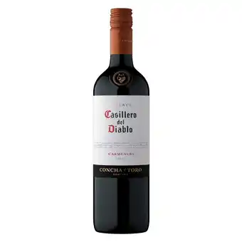 Delhaize Casillero del diablo carmenere rood aanbieding