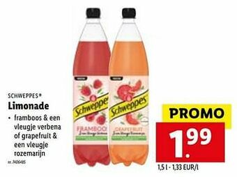 Lidl Limonade aanbieding
