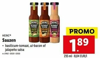Lidl Sauzen aanbieding