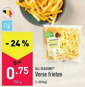 ALDI Verse frieten aanbieding