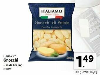 Lidl Gnocchi aanbieding