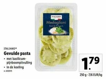 Lidl Gevulde pasta aanbieding