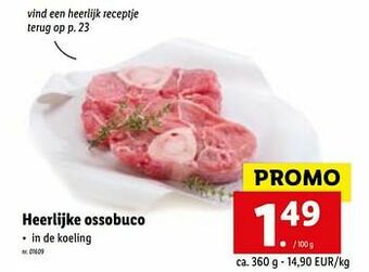 Lidl Heerlijke ossobuco aanbieding