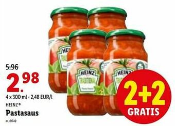 Lidl Pastasaus aanbieding