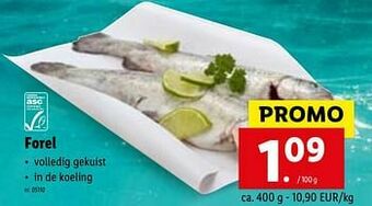 Lidl Forel aanbieding