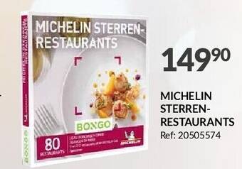Fun Michelin sterrenrestaurants aanbieding