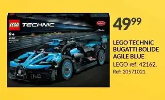 Lego technic bugatti bolide agile blue