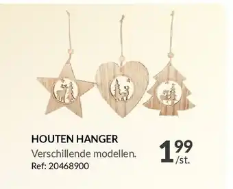 Fun Houten hanger aanbieding