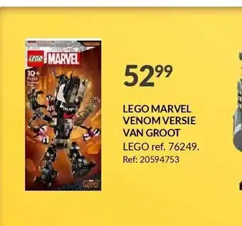 Lego marvel venom versie van groot