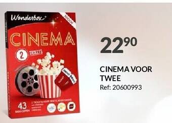 Fun Cinema voor twee aanbieding