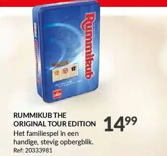 Rummikub the original tour edition