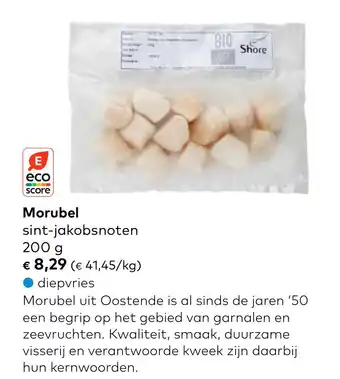 Morubel sint-jakobsnoten 200 g