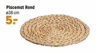 Placemat rond