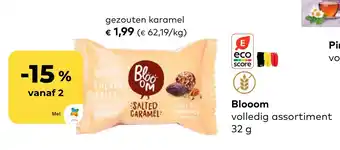 Blooom volledig assortiment gezouten karamel 32g
