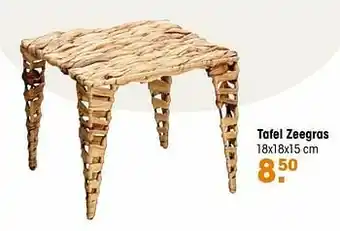 Tafel zeegras