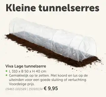 AVEVE Viva Lage tunnelserre aanbieding