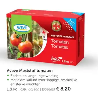 AVEVE Aveve Meststof tomaten 1.8kg aanbieding