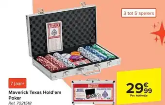 Maverick texas hold’em poker