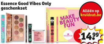 Kruidvat Essence Good Vibes Only geschenkset aanbieding