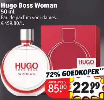 Kruidvat Hugo Boss Woman 50 ml aanbieding
