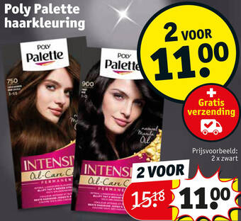 Kruidvat Poly Palette haarkleuring aanbieding