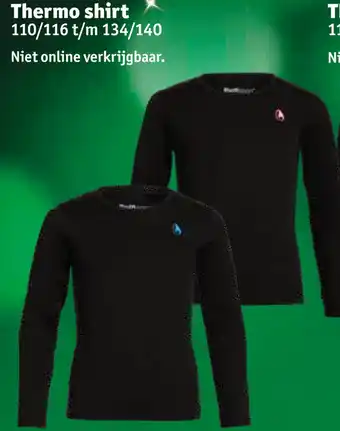 Thermo shirt 110/116 t/m 134/140