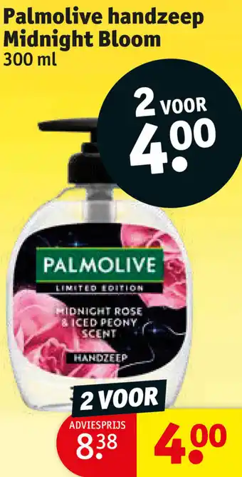 Kruidvat Palmolive handzeep Midnight Bloom 300 ml aanbieding