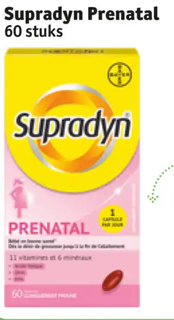 Kruidvat Supradyn Prenatal 60 stuks aanbieding