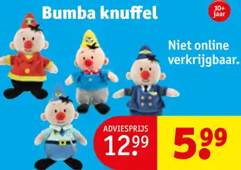Kruidvat Bumba knuffel aanbieding