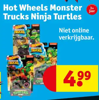 Hot Wheels Monster 3+ Trucks Ninja Turtles