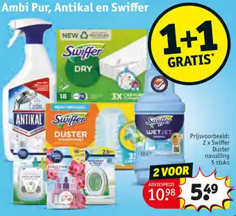 Ambi Pur, Antikal en Swiffer