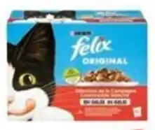 Colruyt Purina Felix Original Countryside Selectie in gelei 12 x 85 g aanbieding