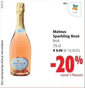 Colruyt Mateus Sparkling Rosé brut 75 cl aanbieding