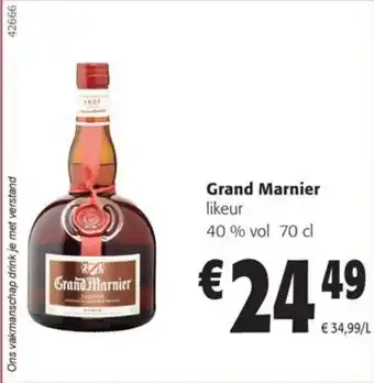 Colruyt Grand Marnier likeur 40 % vol 70 cl aanbieding