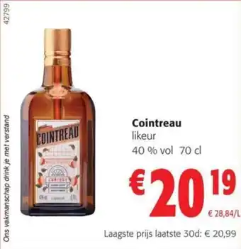 Cointreau likeur 40 % vol 70 cl