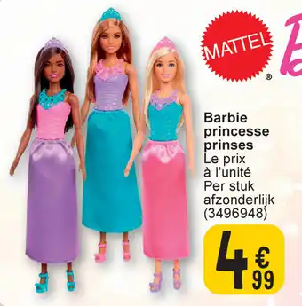 Barbie princesse prinses