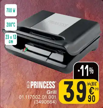 Cora PRINCESS Grill aanbieding